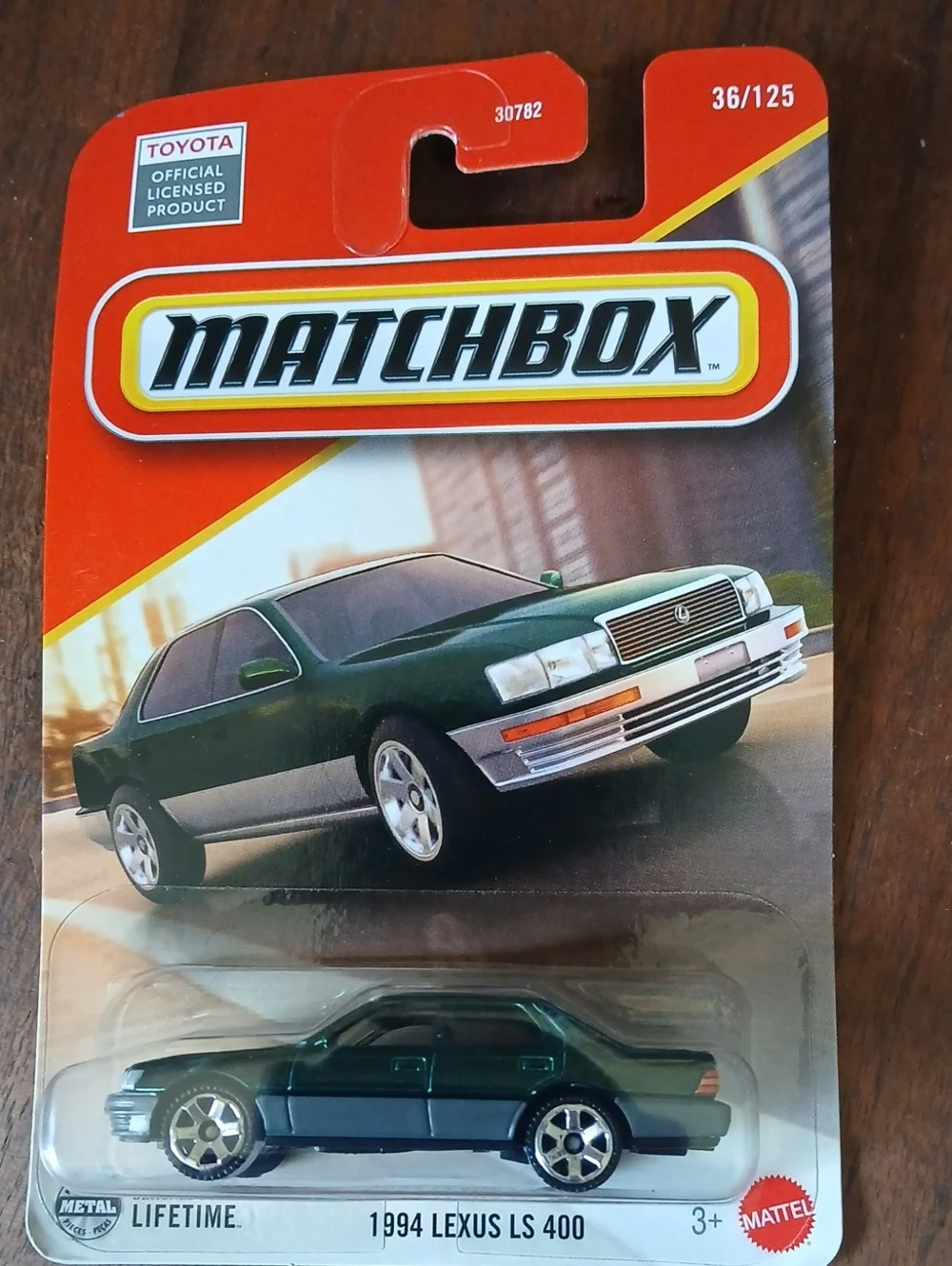 Matchbox 1994 Lexus LS 400 Toy Car - Green